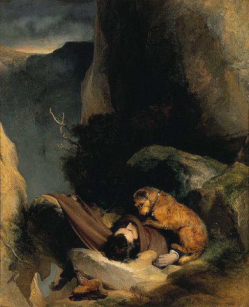 Sir Edwin Landseer Attachment oil painting picture